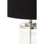 Glass Cylinder Table Lamp