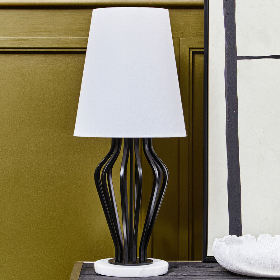 Black And White Table Lamp