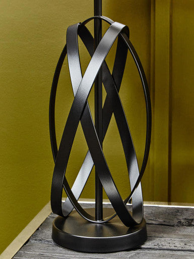Black Cross Table Lamp