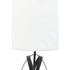Black Cross Table Lamp
