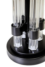 Matte Black and Ivory Table Lamp