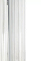 Matte Silver and Ivory Table Lamp