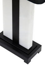 Black and White Marble Table Lamp