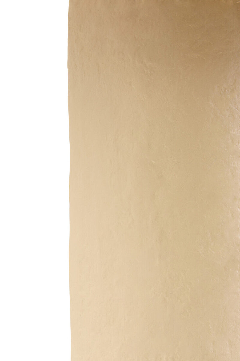 Natural Papier Mache Table Lamp with Natural Raffia Shade