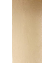 Natural Papier Mache Table Lamp with Natural Raffia Shade