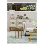 Grey & White Rug