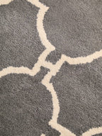 Large Grey Hand Woven Rug