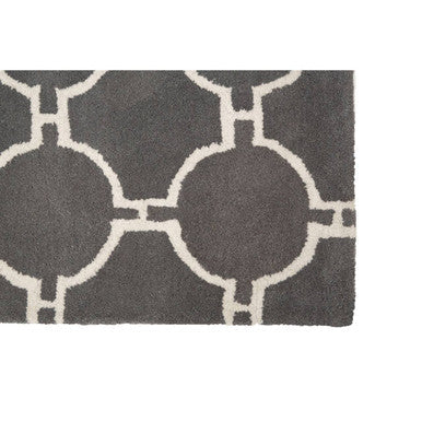 Large Grey Hand Woven Rug
