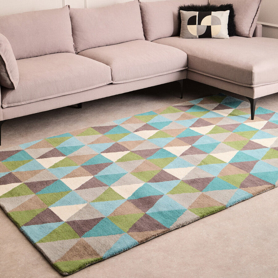 Multicoloured Large Rug