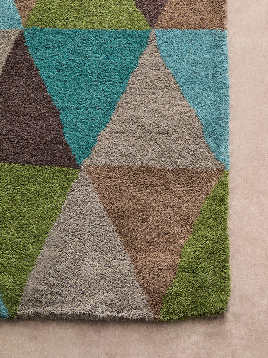 Multicoloured Large Rug