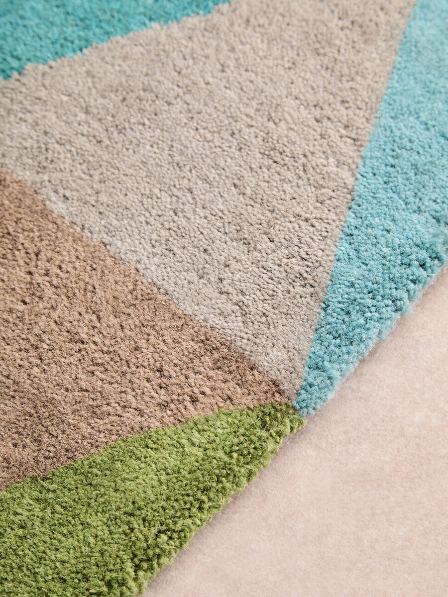 Multicoloured Large Rug