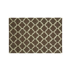 Brown and Natural Rug