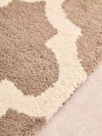Brown and Natural Rug
