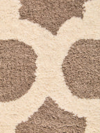 Brown and Natural Rug