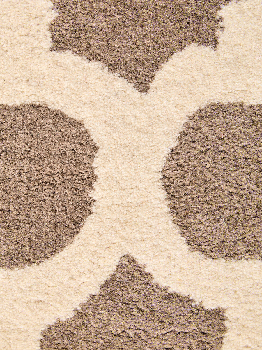 Brown and Natural Rug
