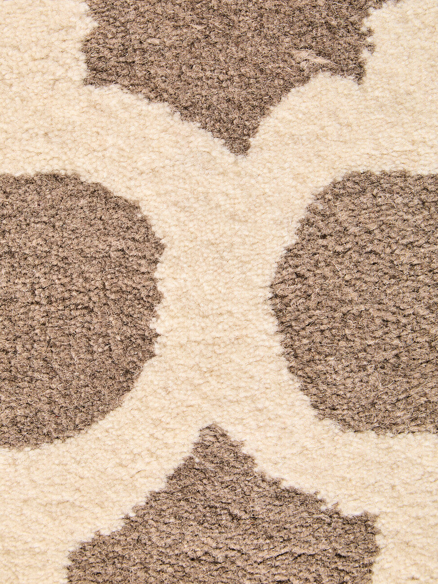 Brown and Natural Rug