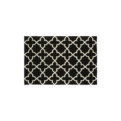 Black and White Rug