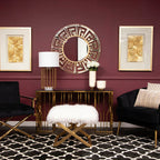 Black and White Rug