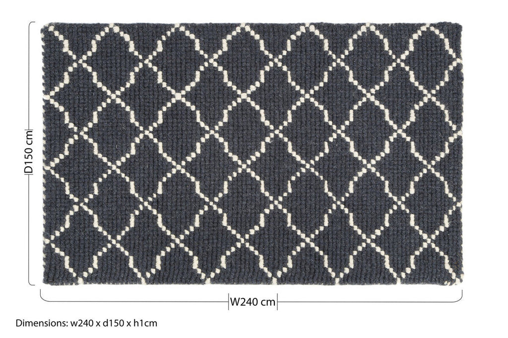 Large Diamond Lattice Rug