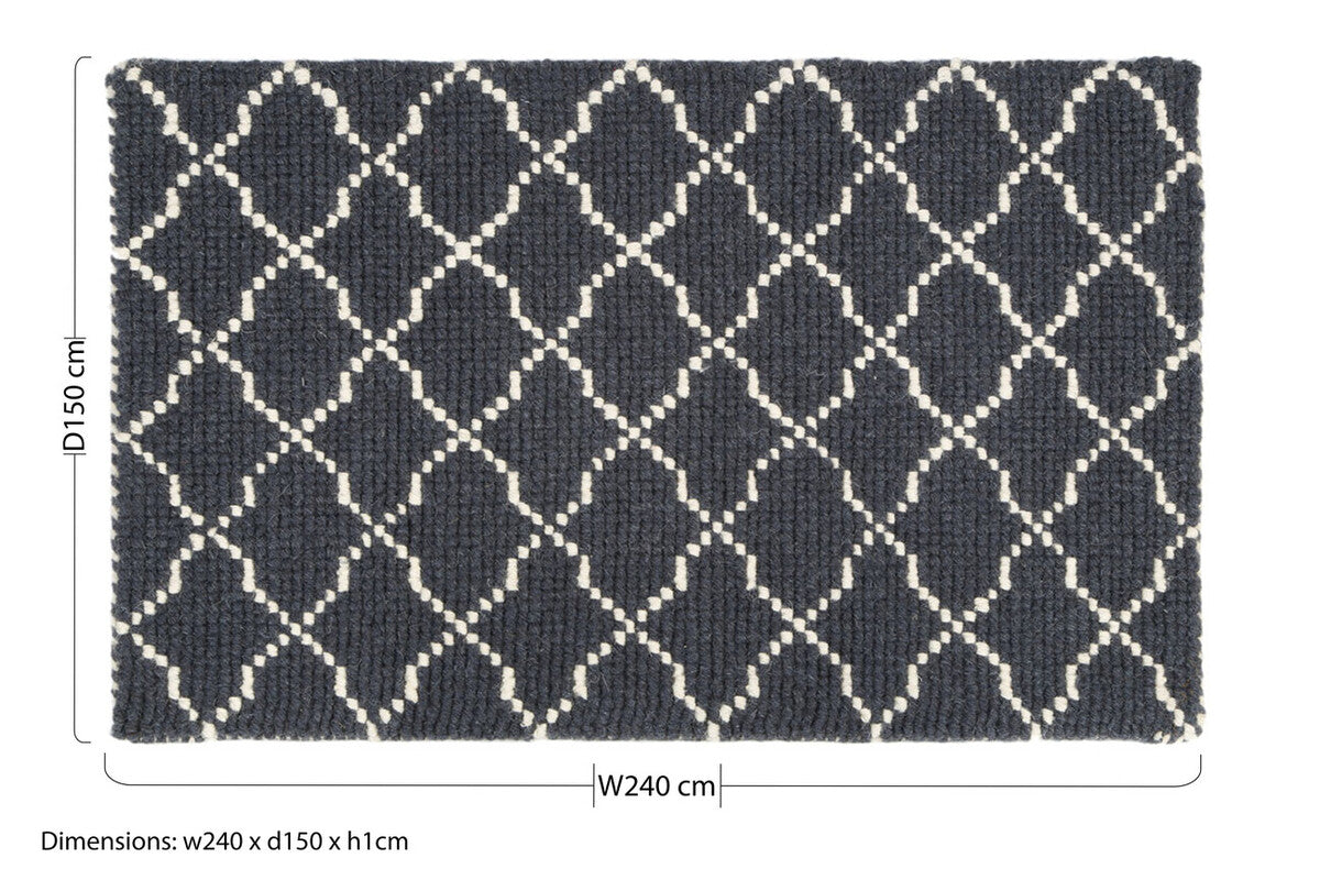 Large Diamond Lattice Rug