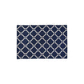 Small Blue Hand Woven Rug