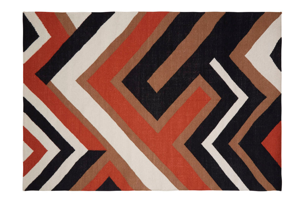 Zig Zag Pattern Rug