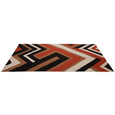 Zig Zag Pattern Rug