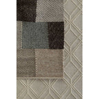 Small Geometric Ivory Rug