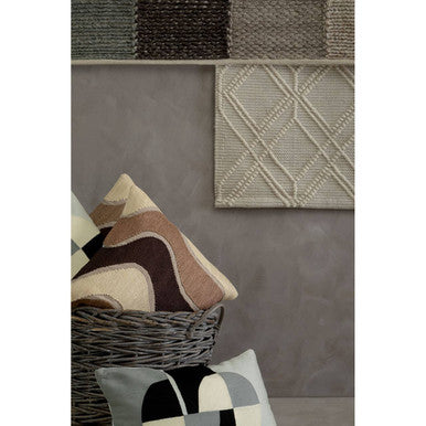 Small Geometric Ivory Rug