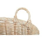 Whitewash Rattan Storage Baskets- Set of 3