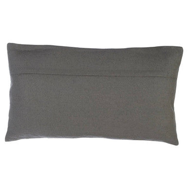 Grey and Silver Stripe Cushion