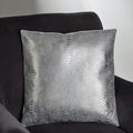 Silver Effect Cushion
