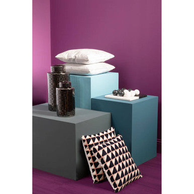 Silver Effect Cushion