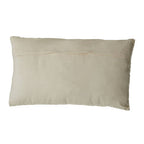 Cream And Gold Rectangular Cushion