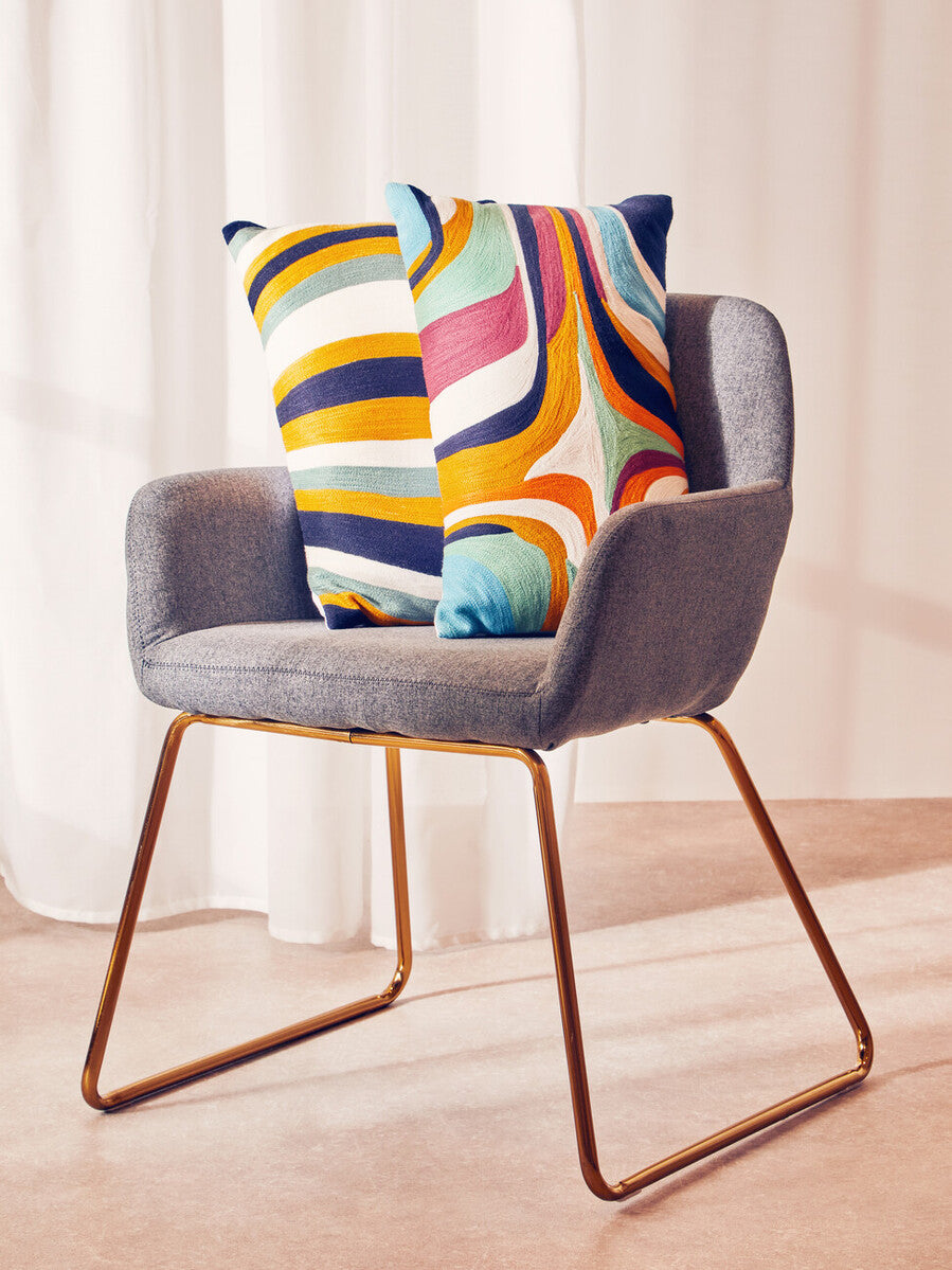 Stripes Design Cushion