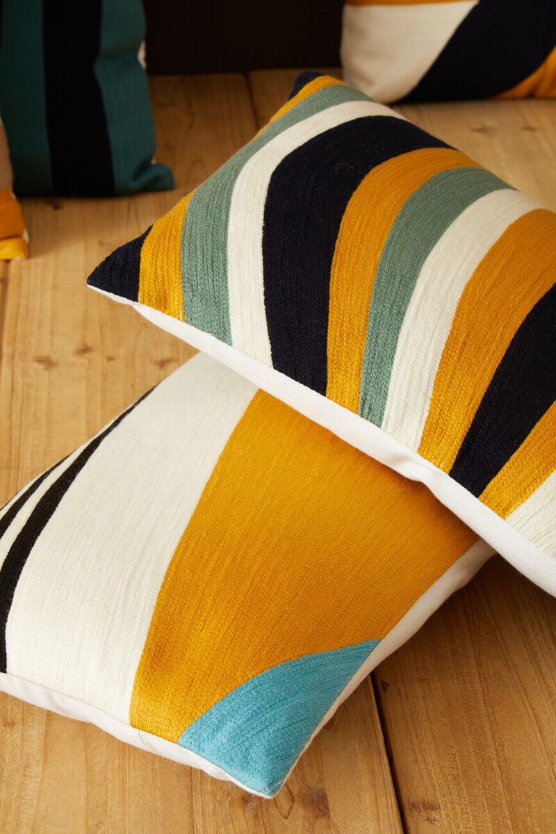 Stripes Design Cushion