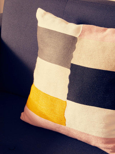 Patch Design Cushion