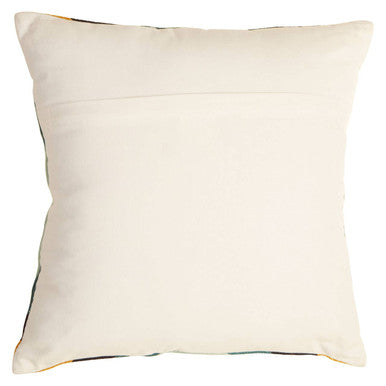 Hexagonal Design Embroidered Cushion