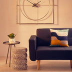 Wavy Stripes Embroidered Cushion