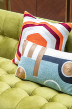 Hexagonal Multicolour Cushion