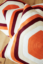Hexagonal Multicolour Cushion
