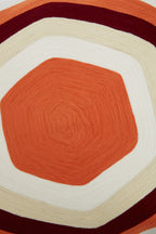 Hexagonal Multicolour Cushion