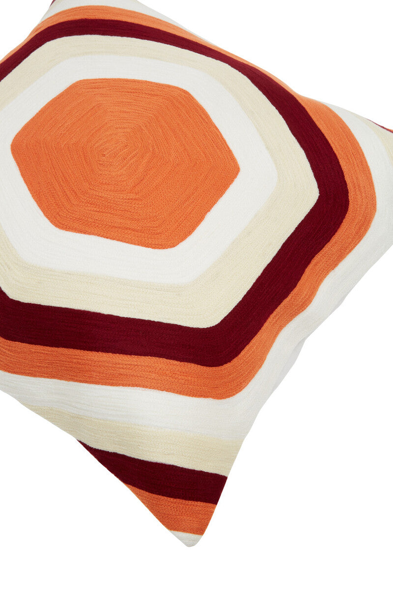 Hexagonal Multicolour Cushion