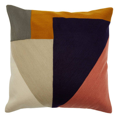 Abstract Multi Coloured Cushion