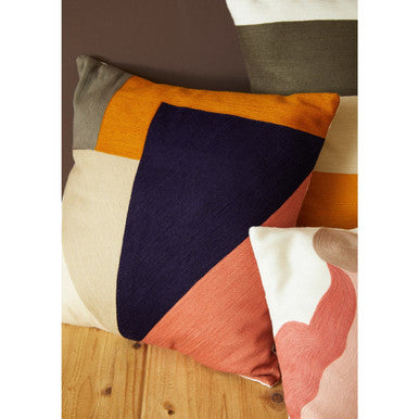 Abstract Multi Coloured Cushion