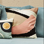Assorted Colour Square Cushion