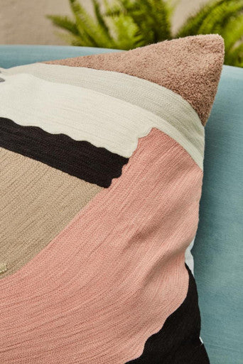 Assorted Colour Square Cushion