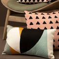 Multi Colour Rectangular Cushion