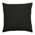 Natural And Black Square Cushion