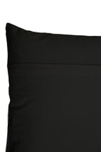 Natural And Black Square Cushion
